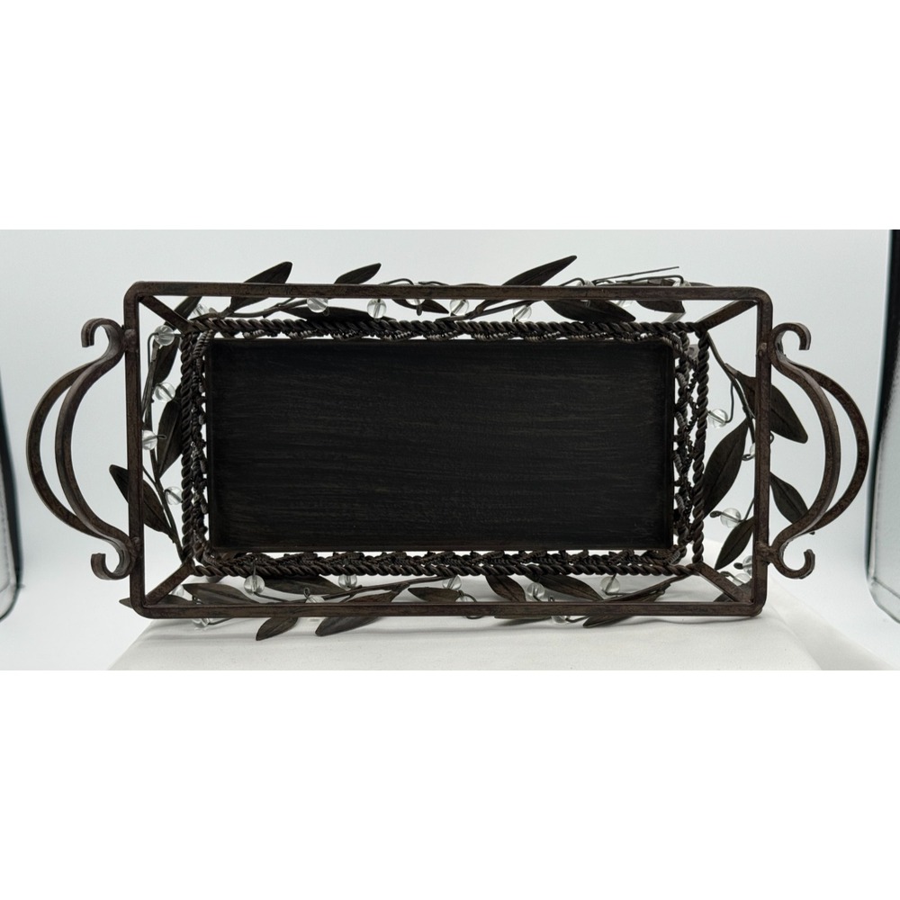 Partylite P8695 Garden Lites Brick Tray Votive Holder - For 3 Wick - NEW In Box - Picture 5 of 7